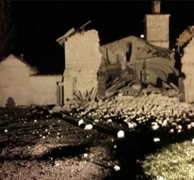 Στους ρυθμούς των ρίχτερ "χορεύει" η Ιταλία - Δύο ισχυρές σεισμικές δονήσεις συγκλόνισαν τη χώρα