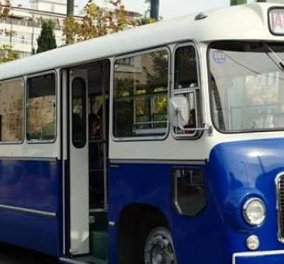 Vintage Story: Λεωφορείο του 1958 κυκλοφορεί ξανά στους δρόμους της Αθήνας - Ανακατασκευάστηκε και μοιάζει καινούργιο