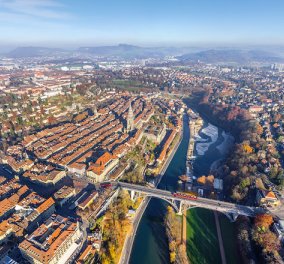 Βέρνη: Ταξίδι στην ωραιότερη πόλη του κόσμου -  Δείτε εκπληκτικές εικόνες από ψηλά