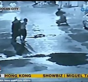 Βίντεο που κόβει την ανάσα: Πολίτες εκτελούν στη μέση του δρόμου έμπορο ναρκωτικών στις Φιλιππίνες