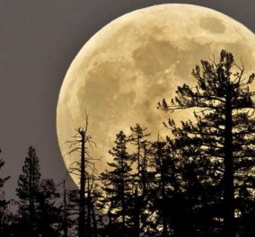 Το αποψινό φεγγάρι είναι... "Super"! Πιο κοντά στη Γη και 30% πιο λαμπερό!