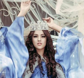 Από τα καλλιστεία Miss World στο τσαντόρ - Η πανέμορφη Μις Κιργιστάν κάλυψε τα πάντα: Είμαι χαρούμενη μουσουλμάνα