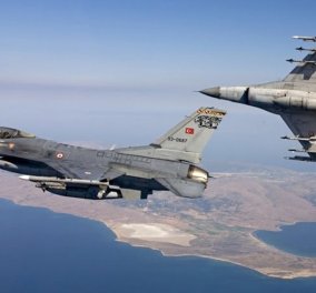 Νύχτα κόκκινου συναγερμού στο Αιγαίο – Δυο Τουρκικά αεροσκάφη πέταξαν σε Οινούσες