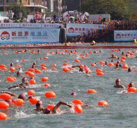 Πανζουρλισμός στον ετήσιο αγώνα κολύμβησης του Χονγκ Κονγκ: Έχασε τη ζωή του ένας άντρας & άλλος νοσηλεύεται στην εντατική