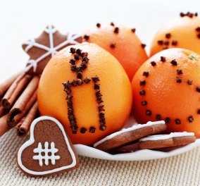 Το eirinika σας δίνει το  tip της ημέρας: Μπήξτε γαρύφαλλα στα πορτοκάλια και τα Χριστούγεννα θα αρωματίσουν το σπίτι σας