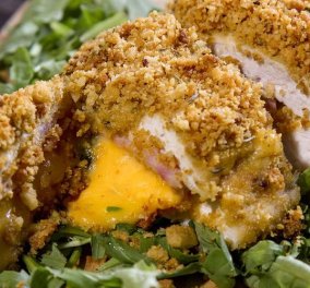 Κοτόπουλο Cordon Bleu στον φούρνο του Άκη Πετρετζίκη - Η σίγουρη επιτυχία!