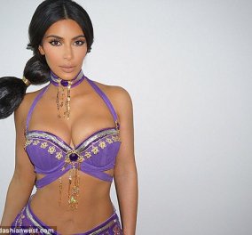Η Kim Kardashian επέστρεψε: Ντύθηκε σέξι χορεύτρια της κοιλιάς, Κοκκινοσκουφίτσα & γοργόνα - Ιδού