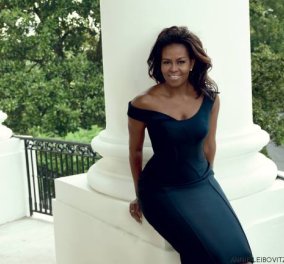 Το θαυμάσιο εξώφυλλο της Vogue: Η 52χρονη Μισέλ Ομπάμα ποζάρει κομψή και φρέσκια ως πραγματική πρώτη κύρια 
