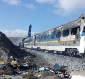 Τραγωδία στο Ιράν: Σφοδρή σύγκρουση επιβατικών τρένων  - Τουλάχιστον 36 νεκροί, 95 τραυματίες 