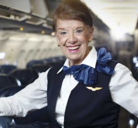 Top Woman η Bette Nash: Αεροσυνοδός ετών 80 που δεν θέλει να συνταξιοδοτηθεί 