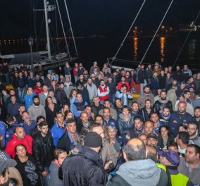 Ηράκλειο: Σε πεδίο μάχης το λιμάνι μετά την 8η μέρα απεργίας – Λύνουν τα πλοία  μόνοι τους οι αγρότες
