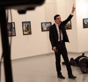 Στην φρουρά του Ερντογάν ήταν ο 22χρονος Τούρκος δολοφόνος του Ρώσου πρέσβη