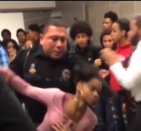 Σοκαριστικό Video: Η πιο βίαιη επίθεση αστυνομικού σε μαθήτρια