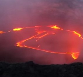 Βίντεο: Εντυπωσιακές εικόνες από την έκρηξη του ηφαιστείου Κιλαουέα στη Χαβάη