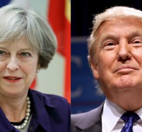 Την Τερέζα Μέι θα συναντήσει ο Ντόναλντ Τραμπ, για τη συνεργασία ΗΠΑ-Βρετανίας μετά το Brexit 