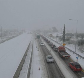 Δύο νεκροί τα θύματα του χιονιά Αριάδνη στην Ελλάδα - Σοβαρά τα προβλήματα στο οδικό δίκτυο