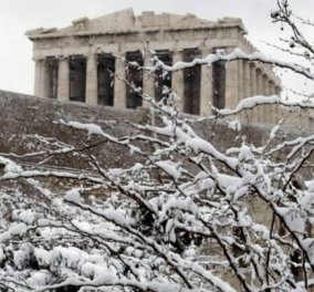 Κακοκαιρία σε όλη την Ελλάδα βροχές και καταιγίδες  - Χιόνια στην Αθήνα από τη νύχτα 