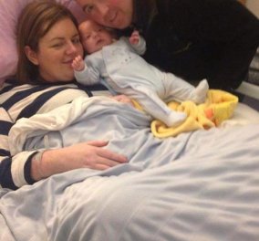 33χρονη έγκυος έπαθε εγκεφαλικό & όταν συνήλθε ο γιός της ήταν έξι μηνών -Φώτο 