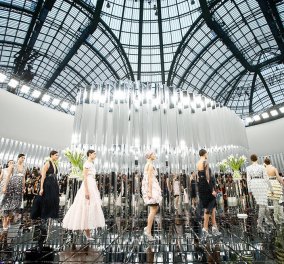 Φώτο - Βίντεο: Παστέλ οπτασία η κολεξιόν Chanel  Haute Couture για Άνοιξη & Καλοκαίρι