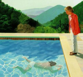 Sun Sea Sex στην πισίνα: Η έμπνευση στους πίνακες του μεγαλύτερου εν ζωή Βρετανού  ζωγράφου David Hockney   
