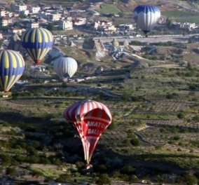 Καπαδοκία: 49 τραυματίες από ανώμαλη προσγείωση τουριστικών αερόστατων