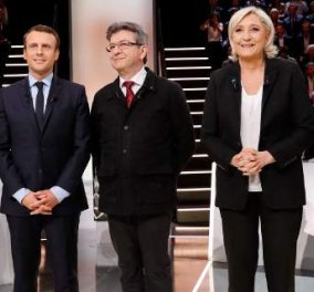 Πρώτο Debate με 5 για την προεδρία της Γαλλίας: Ο Μάκρον... μακράν ο νικητής με τον αριστερό Μέλανσον δεύτερο