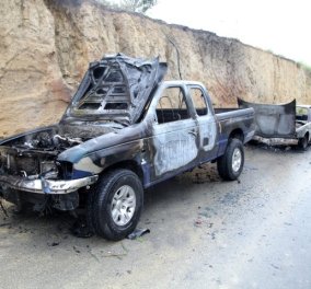 Απαγωγή – θρίλερ γνωστού Ηρακλειώτη επιχειρηματία με μεγάλη οικονομική επιφάνεια: Έκαψαν και εγκατέλειψαν δύο αυτοκίνητα 