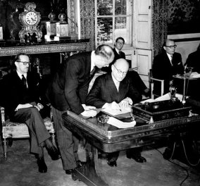 Αυτή είναι η διακήρυξη του Ρόμπερτ Σουμάν: Έτσι ξεκίνησε το 1950 η Ευρώπη κλείνοντας τις πληγές του πολέμου 