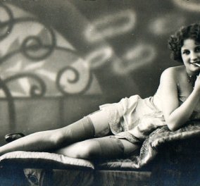 39 γυναίκες στις αρχές του 1900- Vintage φωτο: Με κομπινεζόν, καλτσοδέτες, νάζι & τσιγαράκι