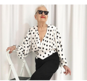Τοp woman η 95χρονη Ernie: Έγινε το αγαπημένο μανεκέν σε boutique της Βιέννης & του instagram 