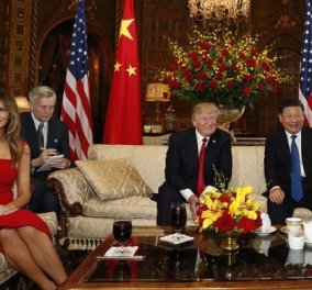 Ο Πρόεδρος της Κίνας και η σύζυγός του στο Λευκό Οίκο - Φωτό