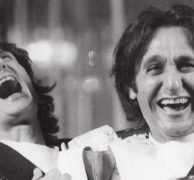 Σωτήρης Μουστάκας και Στάθης Ψάλτης αγκαλιά γελάνε με την καρδιά τους - Ποιος ανέβασε την συγκινητική φωτογραφία