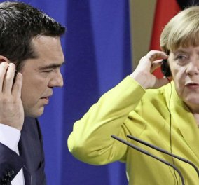 Μέρκελ καθησυχάζει Τσίπρα: "Εγώ είμαι εδώ, θα βρούμε λύση για το ελληνικό ζήτημα"