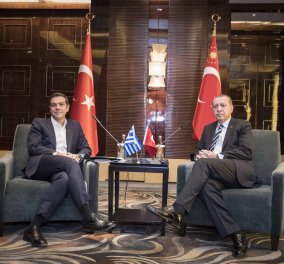 Τετ- α- τετ Τσίπρα - Ερντογάν στο Πεκίνο: Πλήρη εφαρμογή της Συνθήκης της Λωζάνης επιθυμεί ο Τούρκος πρόεδρος
