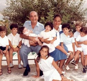 Vintage pics: Ο Κων/νος Μητσοτάκης σε τρυφερές στιγμές με τα παιδιά & τα εγγόνια του
