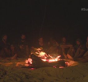 Survivor: «Έκλεψε» ο Ντάνος στο αγώνισμα- Μαχητές & Διάσημοι τραγουδούν μαζί με τον Σάκη Ρουβά γύρω από τη φωτιά