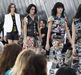 Louis Vuitton: Μετά το...ταγιεράκι της κυρίας Μακρόν, η επίδειξη μόδας με εκπληκτικά μοντέλα στην Ιαπωνία