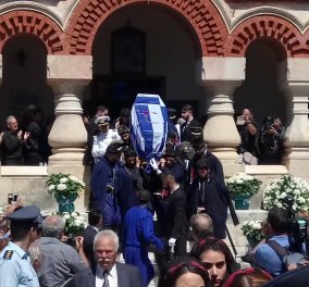 Το τελευταίο αντίο στον Κωνσταντίνο Μητσοτάκη στη γενέτειρα του στα Χανιά με ριζιτικά & χειροκροτήματα (Φωτό - Βίντεο)