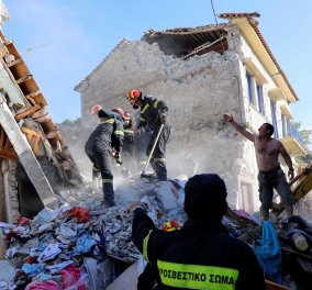 Αυτή είναι η 45χρονη μητέρα που καταπλακώθηκε από το σπίτι της στον μεγάλο σεισμό της Μυτιλήνης