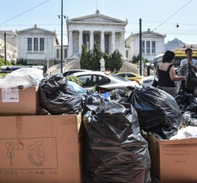 Οι υποσχέσεις του Τσίπρα δεν έπεισαν τους συμβασιούχους - Πνιγμένη η χώρα στα σκουπίδια