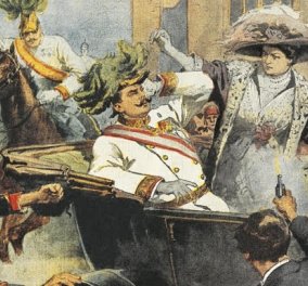 Vintage Story: Όταν δολοφόνησαν τον ερωτευμένο Αυστροούγγρο πρίγκιπα & την γυναίκα του, ξεκίνησε ο Α' Παγκόσμιος Πόλεμος