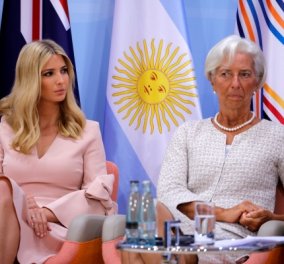 Επιτέλους οι γυναίκες στην εξουσία δεν θυμίζουν άντρες: Υπέρκομψες & σκασμένες στα γέλια Λαγκάρντ - Ιβάνκα Τραμπ στο G20 (ΦΩΤΟ)
