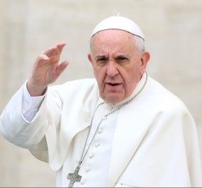 Good news: Ο Πάπας προσφέρει 30.000 ευρώ για τo σχολείο στη Λέσβο που έπεσε από τον σεισμό 