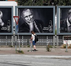 Τραμπ, Ερντογάν & Πούτιν σε φάση ύπνου: Η προκλητική αφίσα της Γερμανίας που κοίμισε τους ηγέτες