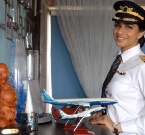 Τοpwoman: Η πανέμορφη νεότερη γυναίκα κυβερνήτης Boeing 777 στον κόσμο! Εσείς θα μπαίνατε στο αεροπλάνο της; (ΦΩΤΟ-ΒΙΝΤΕΟ)