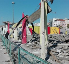 Πάτρα: Ένας νεκρός από κατάρρευση στεγάστρου σε κτήριο στο παλιό λιμάνι 
