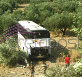 Τρομακτικό θανατηφόρο τροχαίο στην Κρήτη: Λεωφορείο συγκρούστηκε με ΙΧ και έπεσε από γέφυρα