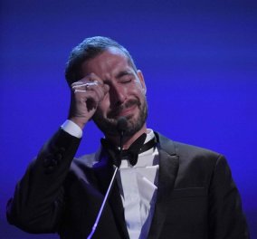 Όταν τα δάκρυα είναι από χαρά: 24 κλικς στον Xavier Legrand που έκλαιγε επί ώρα όταν παραλάμβανε τον Αργυρό Λέοντα στη Βενετία (ΦΩΤΟ)