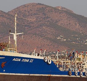Δεξαμενόπλοιο βυθίστηκε στον Σαρωνικό κόλπο - Σώοι οι δυο επιβαίνοντες
