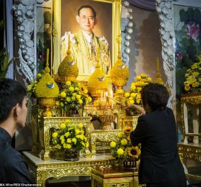Η πιο ακριβή κηδεία του κόσμου: 90 εκ για τον ηγεμόνα της Ταϊλάνδης - Βασιλιάδες & πλήθος κόσμου δείτε φωτο 